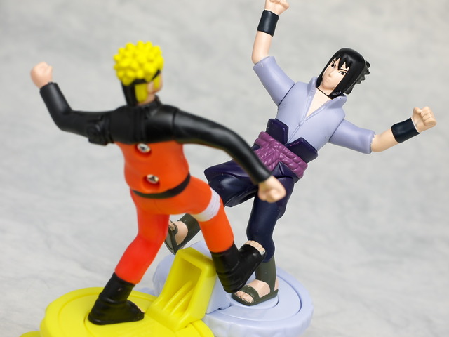 ハッピーセット たいけつバトル ナルト サスケ レビュー ...