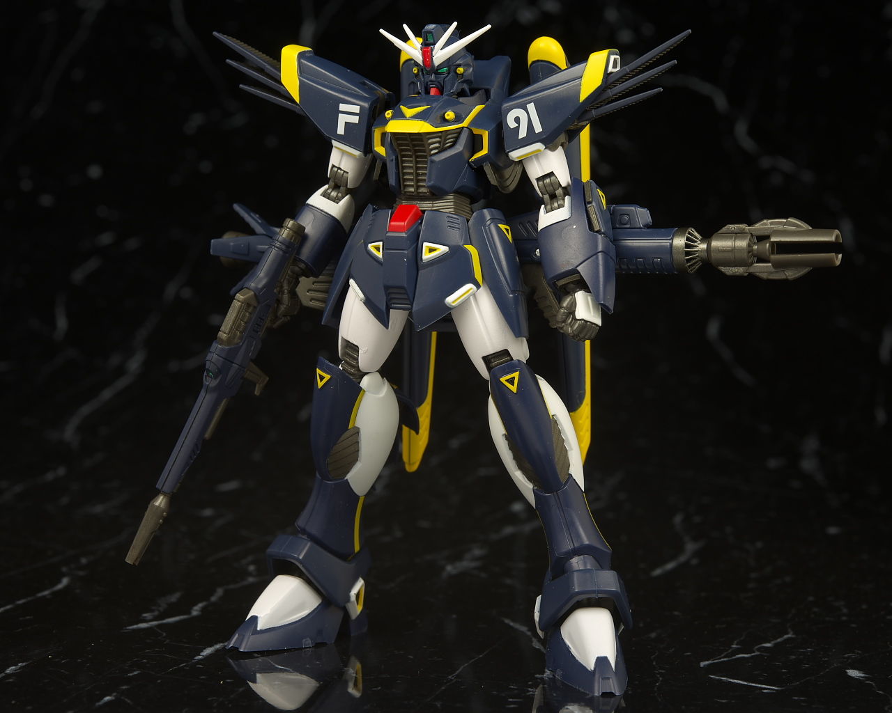 ROBOT魂 ガンダムF91 ハリソン・マディン機 スカルハートVer