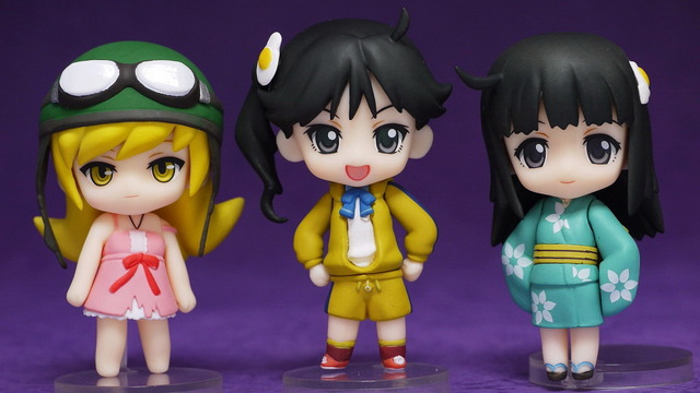 ねんどろいどぷち 化物語セット 其ノ參 レビュー