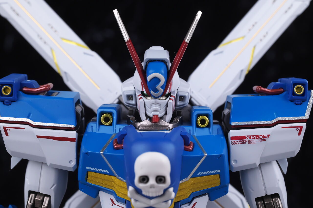 METAL BUILD クロスボーン・ガンダムX3 レビュー : はっちゃか