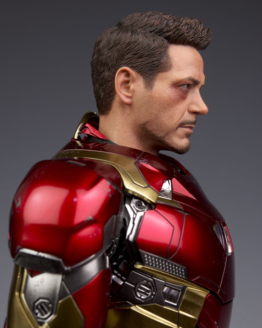 トニースターク　マーク46 付属　正規ヘッド マーベル・スタジオの『マーベル・スタジオ: インフィニティ・サーガ