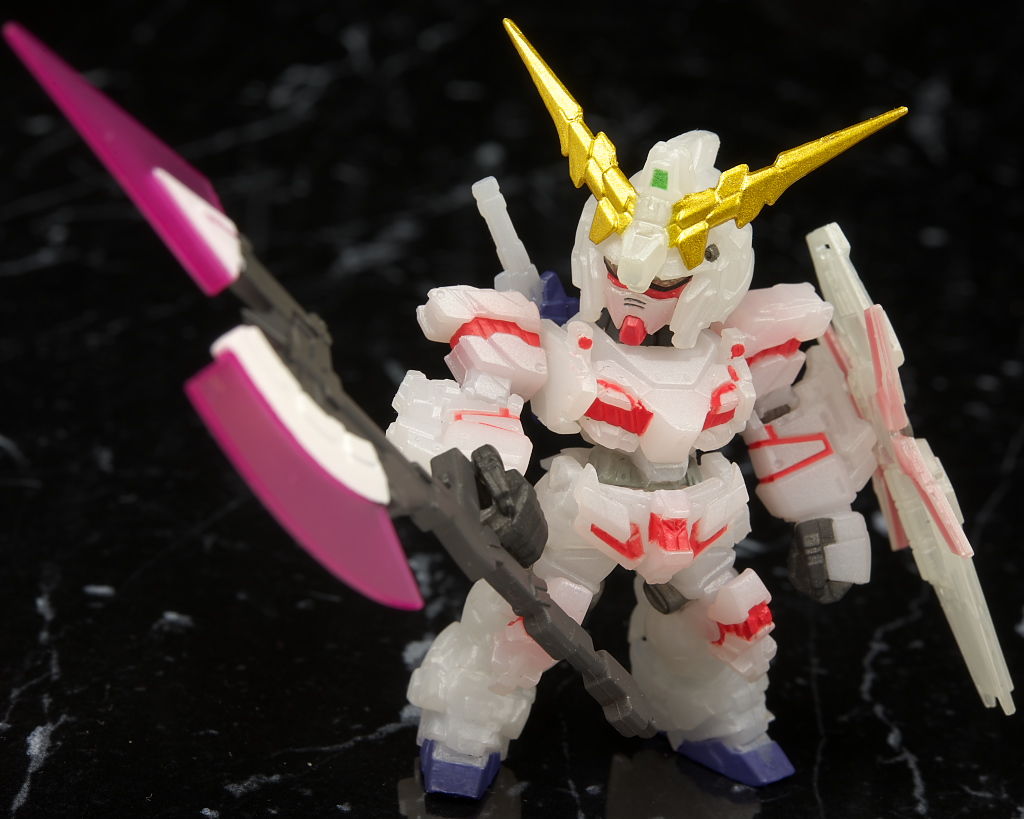 【美品】 FW [デストロイモード ユニコーンガンダム CONVERGE GUNDAM コミック・アニメ