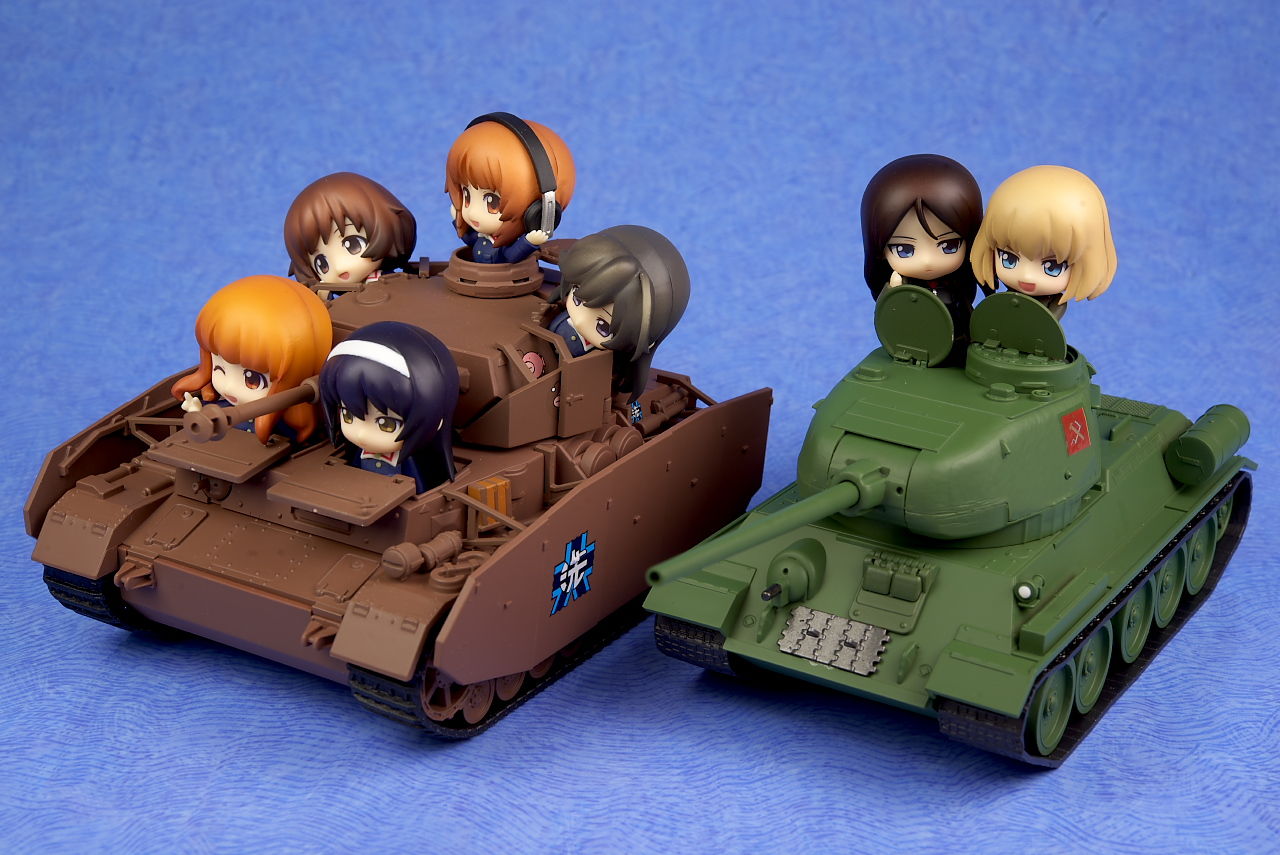 ねんどろいどもあ T-34/85 レビュー : はっちゃか