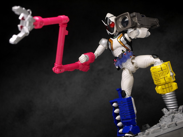 S.H.Figuarts 仮面ライダーフォーゼ モジュールセット 01 スタンド&エフェクトセット レビュー