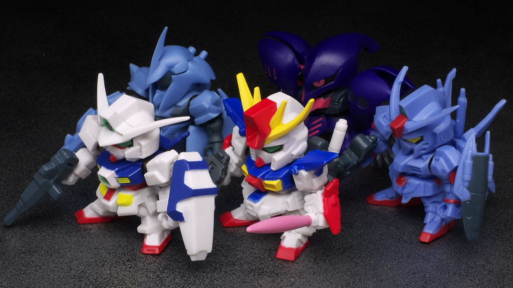機動戦士ガンダム ガシャポン戦士 セット4 ガシャポン戦士NEXT04 レビュー : はっちゃか