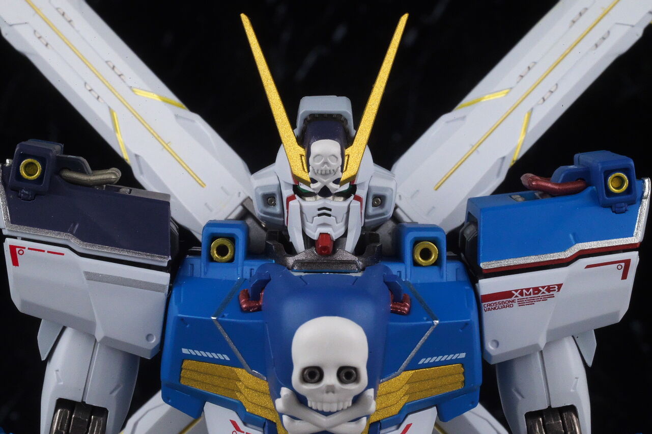 METAL BUILD クロスボーン・ガンダムX1（パッチワーク）レビュー : は