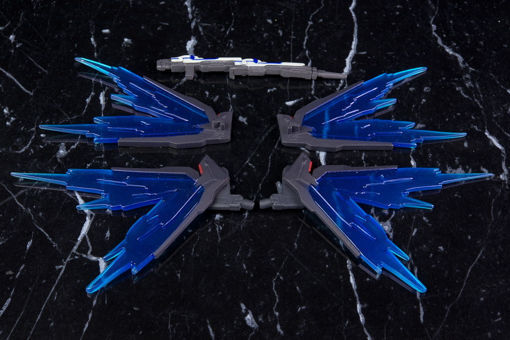 FW GUNDAM CONVERGE 光の翼オプションセット レビュー : はっちゃか