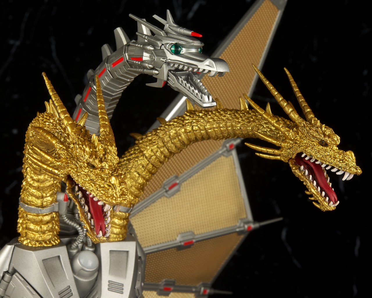 モンスターアーツ　メカキングギドラ ゴジラvsキングギドラ】S.H.モンスターアーツ『メカキングギドラ