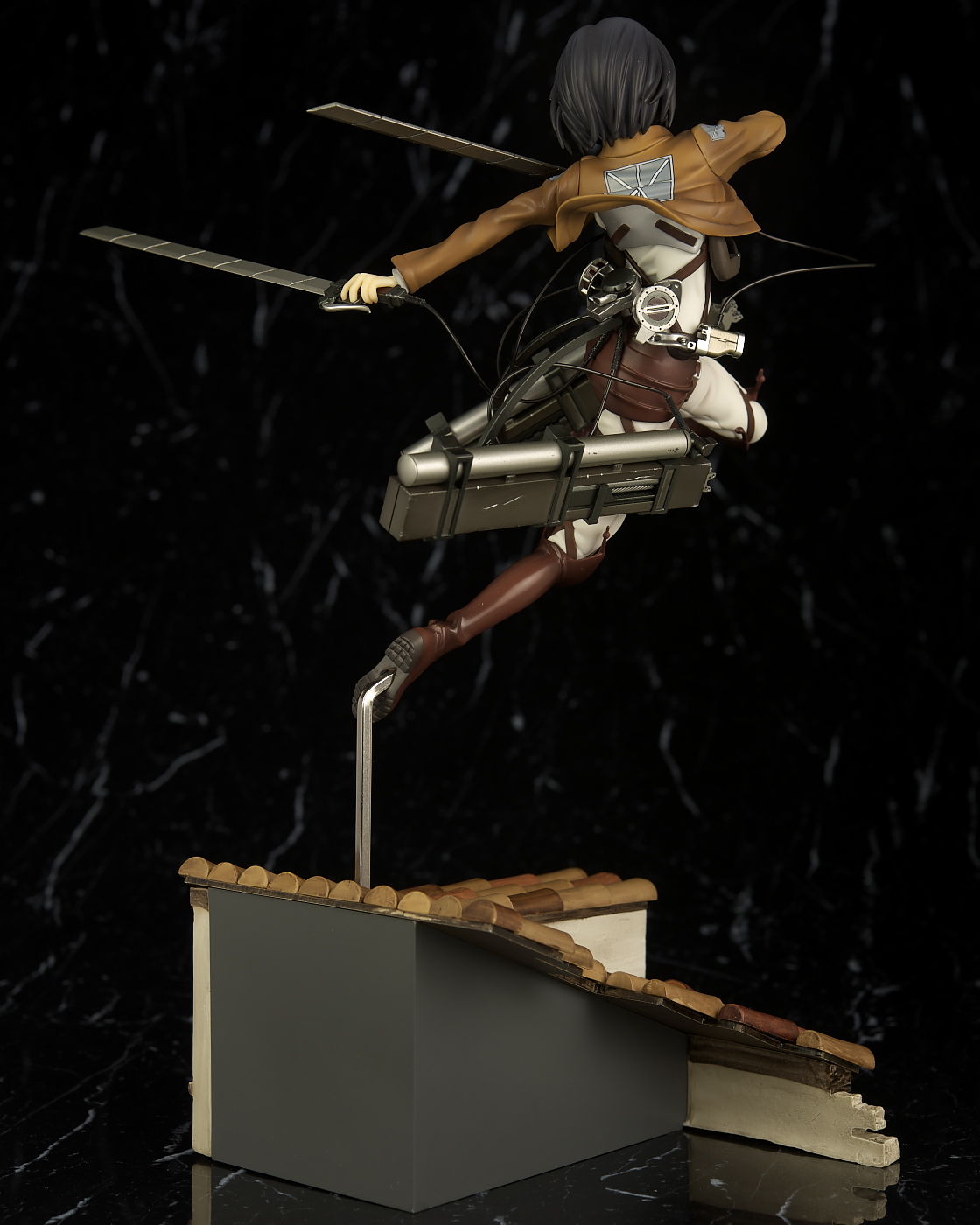 ミカサ・アッカーマン フィギュア 立体機動装置 月刊 進撃の巨人 公式フィギュアコレクション Vol.3 ミカサ