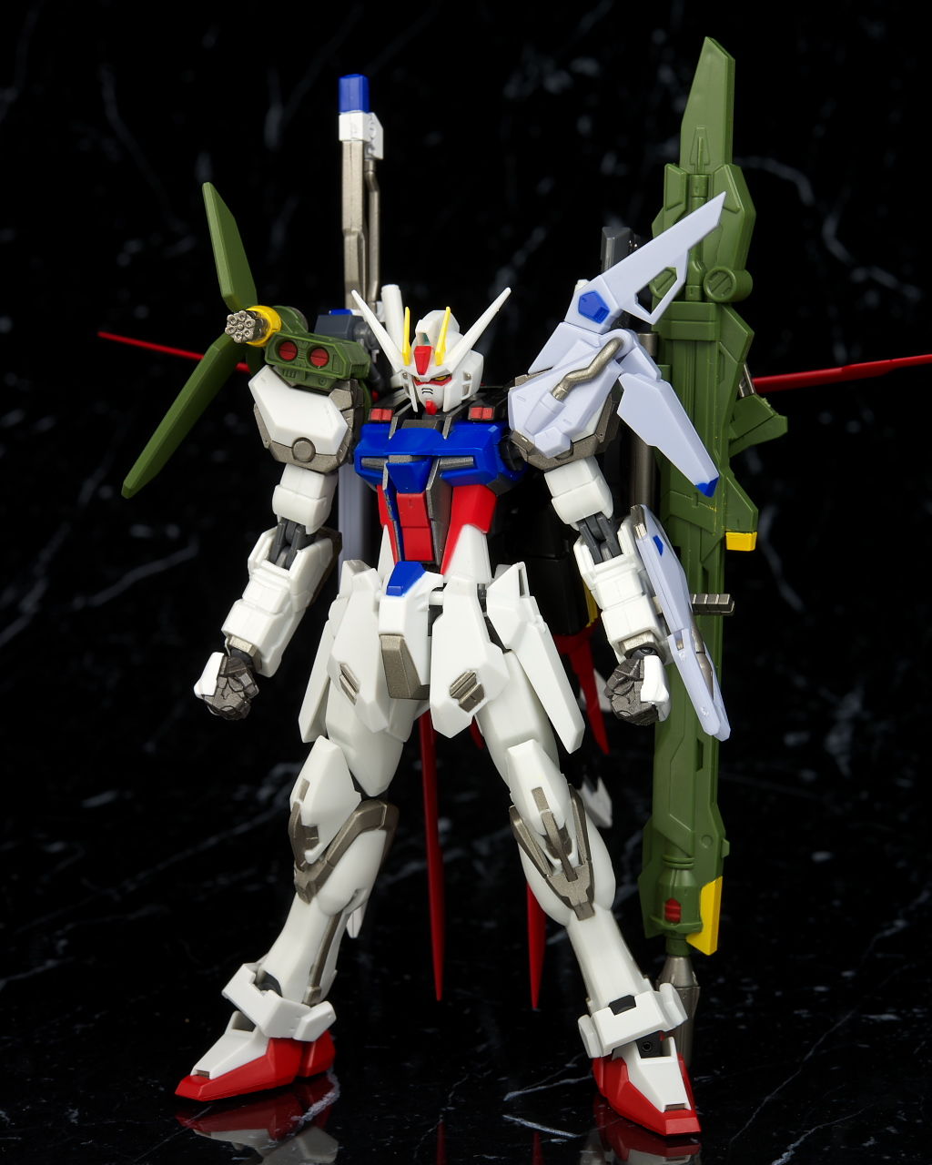 ROBOT魂 パーフェクトストライクガンダム レビュー : はっちゃか