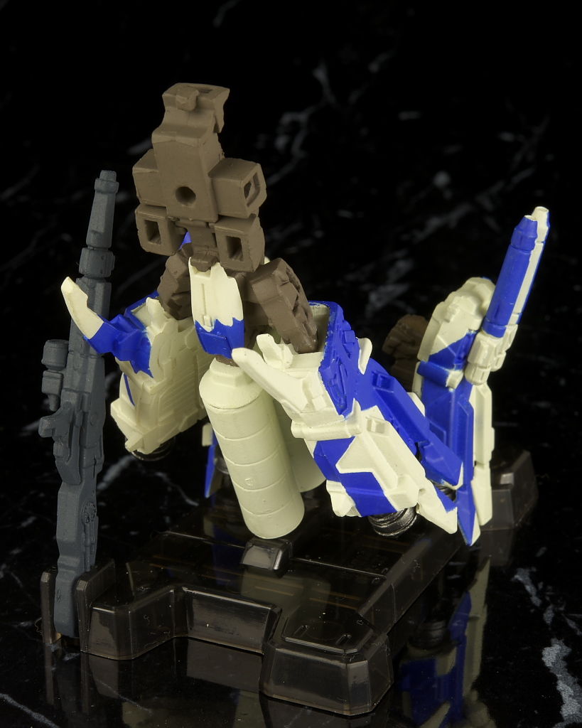 FW GUNDAM CONVERGE EX04 ゼータプラス(ver.BLUE) レビュー : は