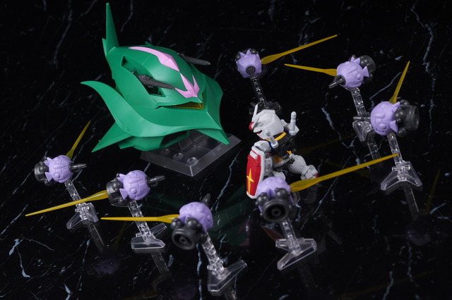 FW GUNDAM CONVERGE ララァ専用モビルアーマー レビュー : はっちゃか