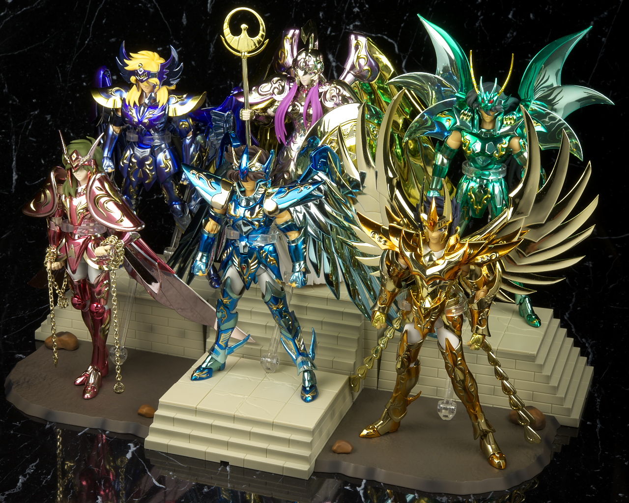 聖闘士聖衣神話 10th Anniversary DXディスプレイステージセット 聖闘士聖衣神話 10th Anniversary DXディスプレイステージセット