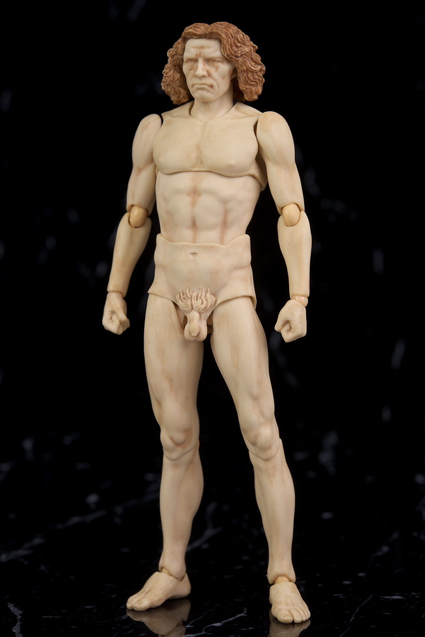 figma SP-075 可動フィギュア　ウィトルウィウス的人体図　ⓝ figma ウィトルウィウス的人体図