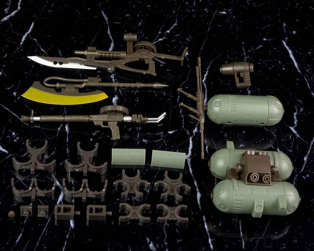 ROBOT魂 ジオン軍武器セット ver. A.N.I.M.E. レビュー : はっちゃか
