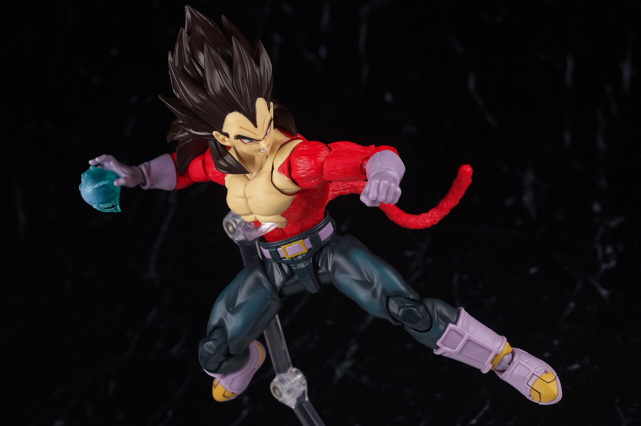 S.H.フィギュアーツ スーパーサイヤ人4ベジータ レビュー : はっ