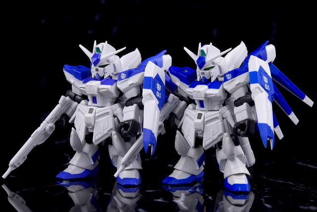 转日评 BANDAI 21年3月: 限定 机动战士高达 MOBILE SUIT ENSEMBLE EX27 Hi-ν高达套装