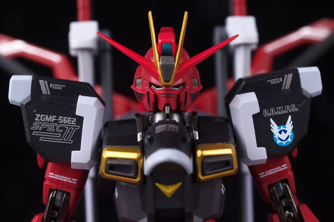 L ROBOT魂 ソードインパルスガンダムSPEC2 メタルロボット魂 METAL ROBOT魂 ソードインパルスガンダムSpecII レビュー : はっ