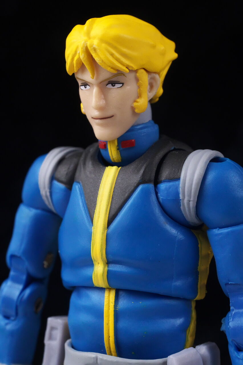 G.M.G. 機動戦士ガンダム 11 スレッガー・ロウ フィギュア 未使用 G.M.G. COLLECTION 11 機動戦士ガンダム 地球連邦軍 スレッガー・ロウ