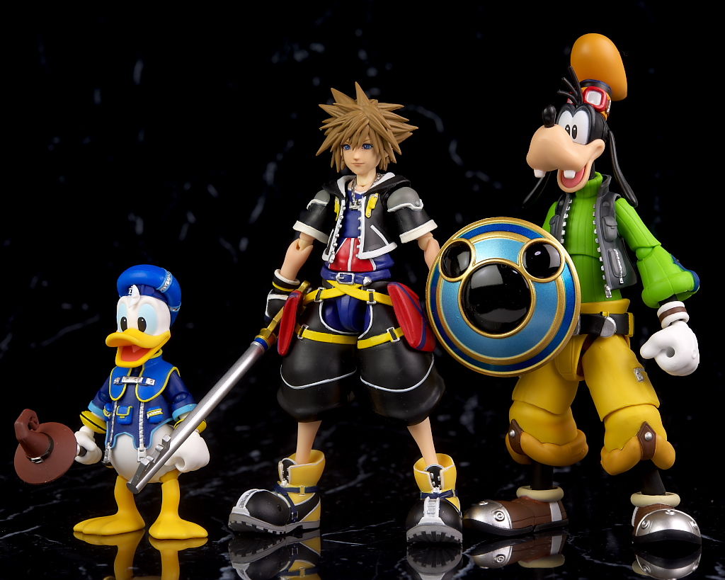 S.H.Figuartsソラ　ドナルド　グーフィー　ミッキー【キングダムハーツ】 S.H.Figuartsソラ ドナルド グーフィー ミッキー キングダムハーツ