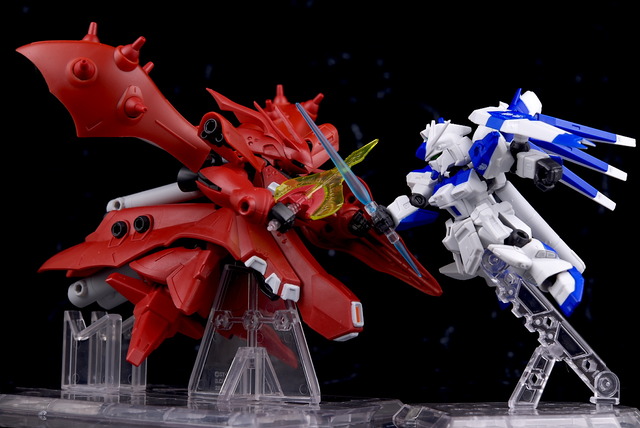 转日评 BANDAI 21年3月: 限定 机动战士高达 MOBILE SUIT ENSEMBLE EX27 Hi-ν高达套装