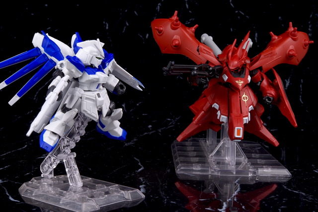 转日评 BANDAI 21年3月: 限定 机动战士高达 MOBILE SUIT ENSEMBLE EX27 Hi-ν高达套装