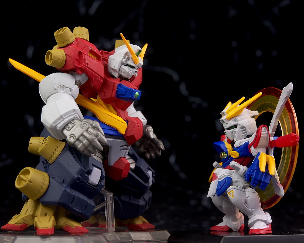 FW GUNDAM CONVERGE：CORE ゴッドガンダム明鏡止水セット