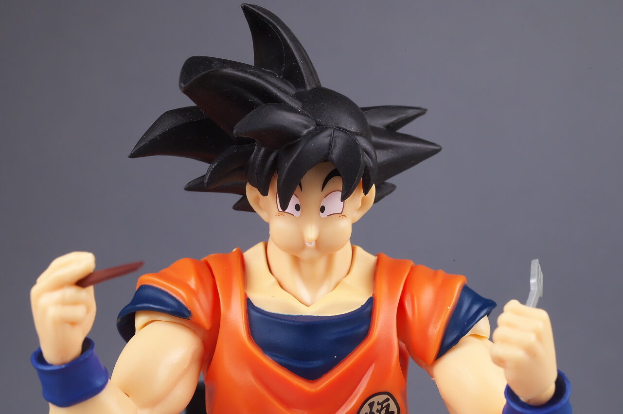 ドラゴンボール　孫悟空　フィギュアーツ　腹八分目セット　2点セット　フィギュア S.H.Figuarts 孫悟空の腹八分目セット | 魂ウェブ