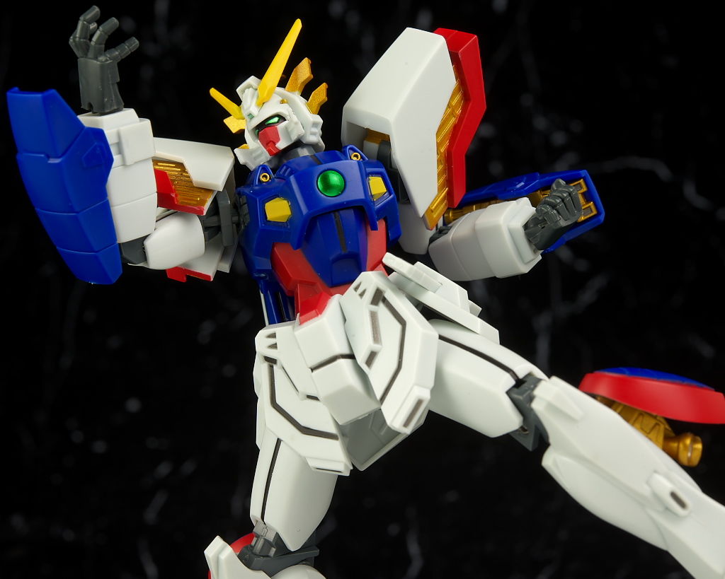 ROBOT魂 シャイニングガンダム レビュー : はっちゃか