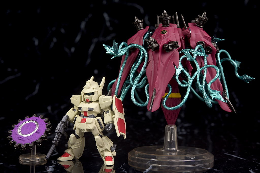 FW GUNDAM CONVERGE ヘビーガン＆ラフレシアオプション