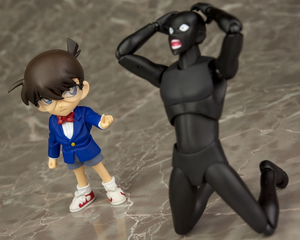 Figfix 江戸川コナン Figma 犯人 レビュー はっちゃか Figfix 江戸川コナン Figma 犯人 レビュー はっちゃか