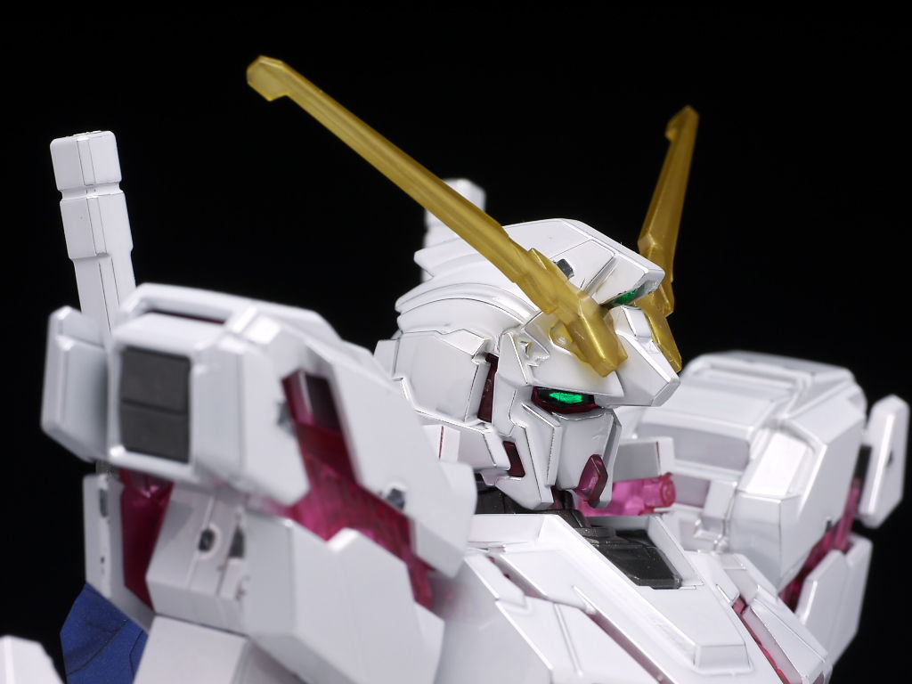 Hguc ユニコーンガンダム デストロイモード チタニウムフィニッシュ レビュー はっちゃか Hguc ユニコーンガンダム デストロイモード チタニウムフィニッシュ レビュー はっちゃか