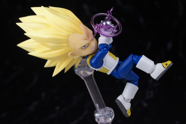 S.H.フィギュアーツ スーパーサイヤ人3ベジータ(ミニ)-DAIMA- レビュー