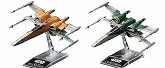 スター・ウォーズ Xウイング・ファイター ポー専用機&Xウイング・ファイター(スター・ウォーズ/スカイウォーカーの夜明け) プラモデル