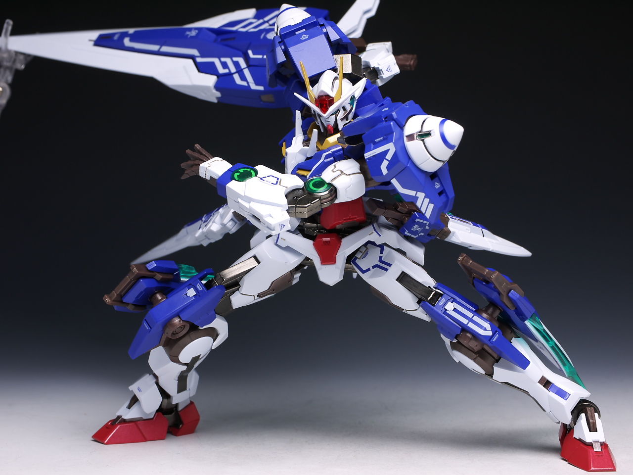 METAL BUILD ダブルオーガンダム セブンソード レビュー : はっちゃか