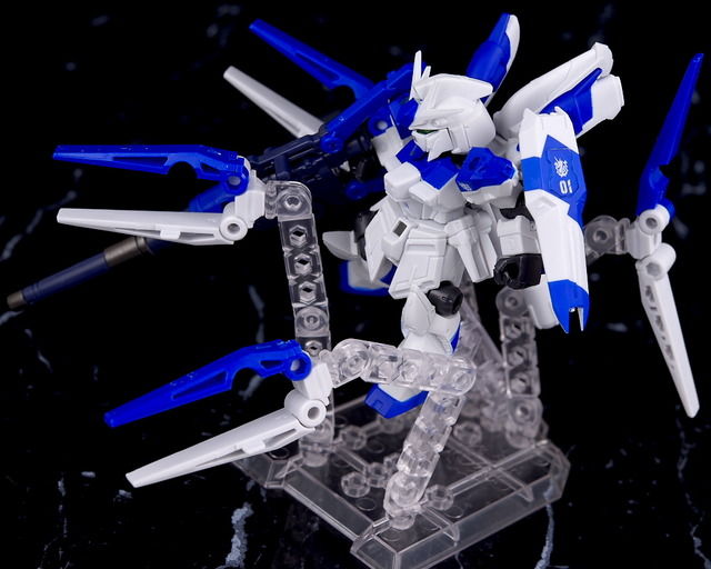 转日评 BANDAI 21年3月: 限定 机动战士高达 MOBILE SUIT ENSEMBLE EX27 Hi-ν高达套装