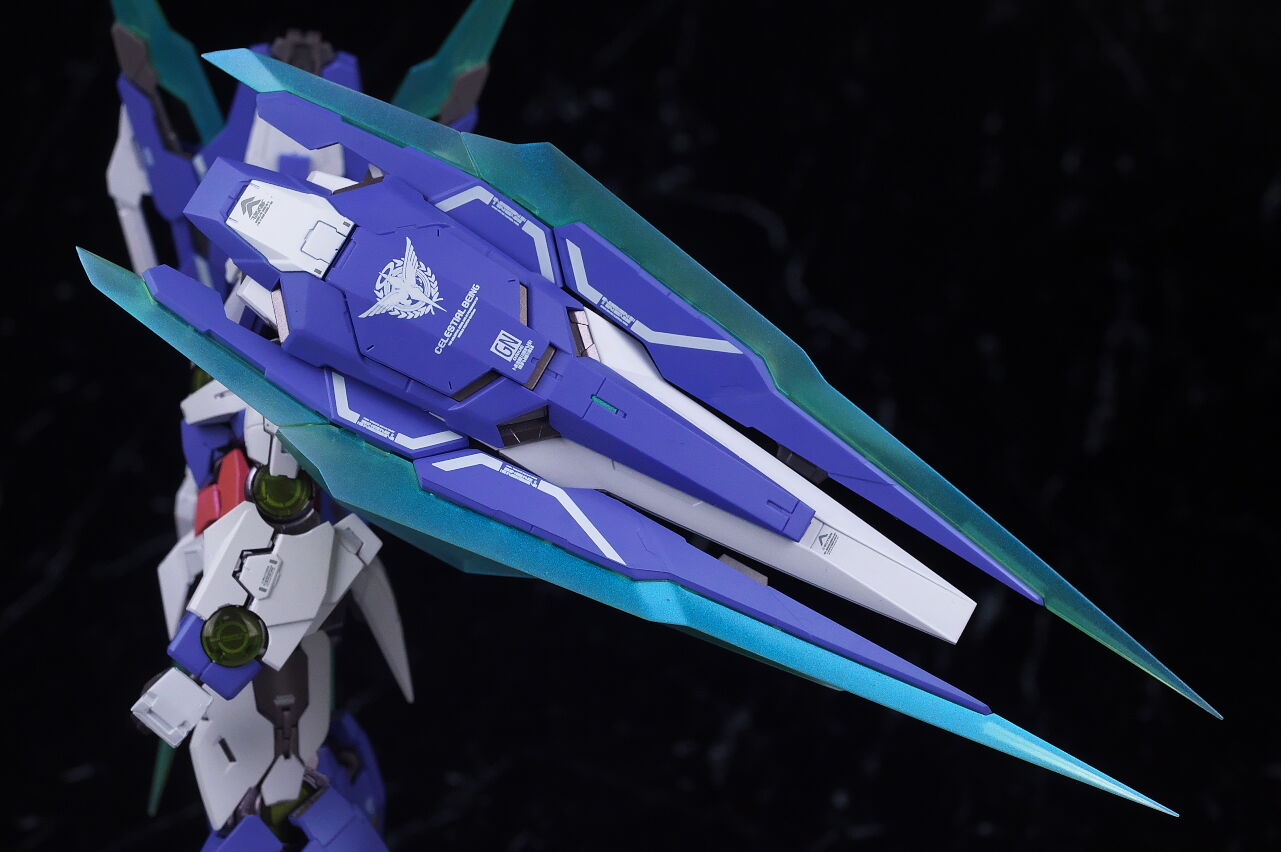 METAL BUILD ダブルオークアンタ フルセイバー レビュー : はっ