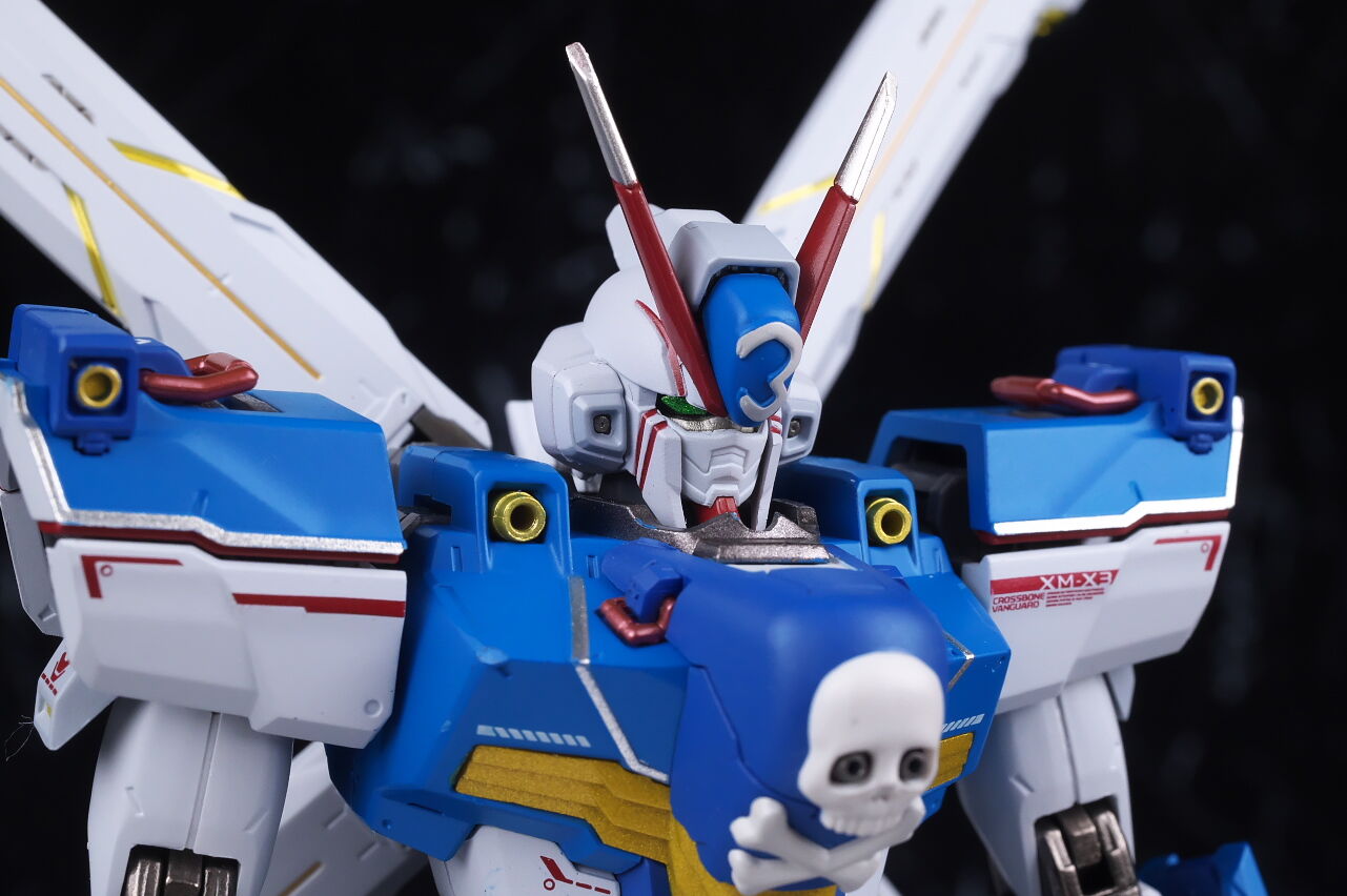 METAL BUILD クロスボーン・ガンダムX3 レビュー : はっちゃか