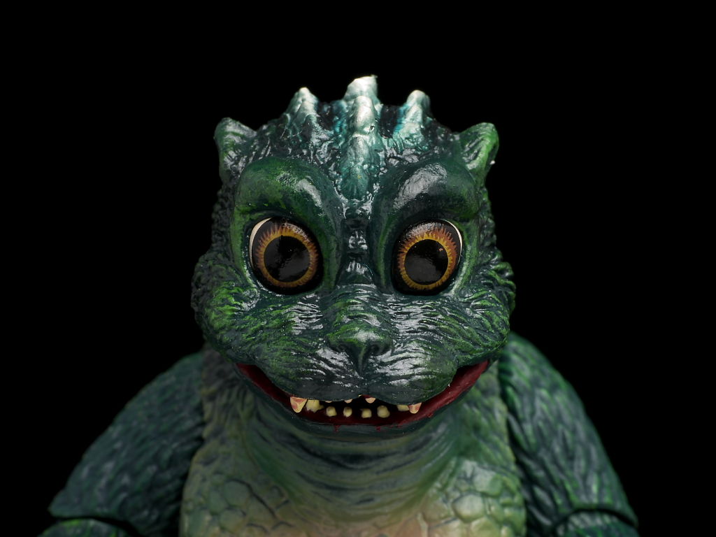 S.H.モンスターアーツ リトルゴジラ＆結晶体セット レビュー