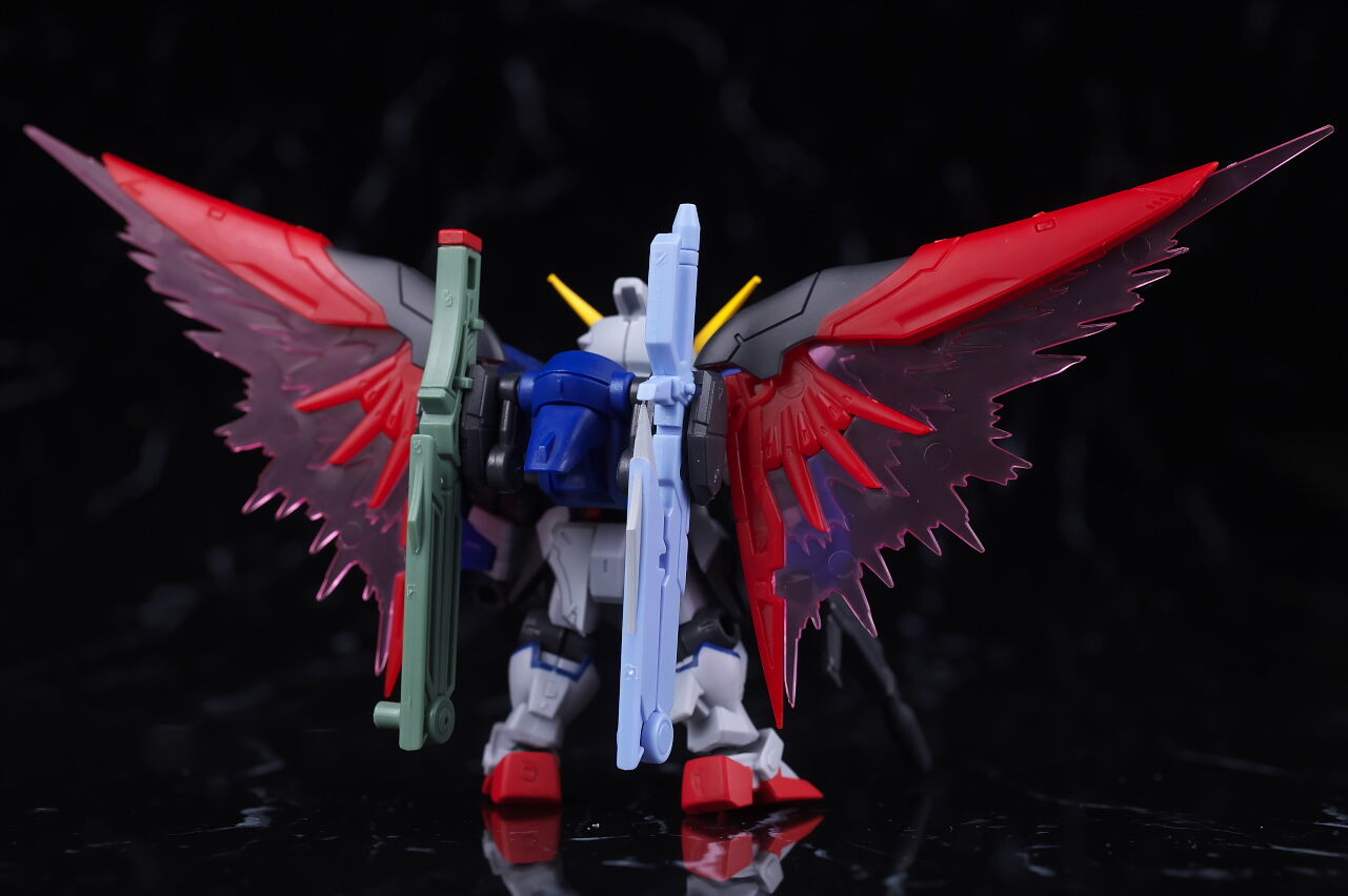 MOBILE SUIT ENSEMBLE 運命＆自由 光の翼セット レビュー : はっ