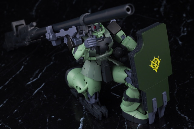 ROBOT魂 ザクII (砲手用) ver. A.N.I.M.E. レビュー : はっちゃか