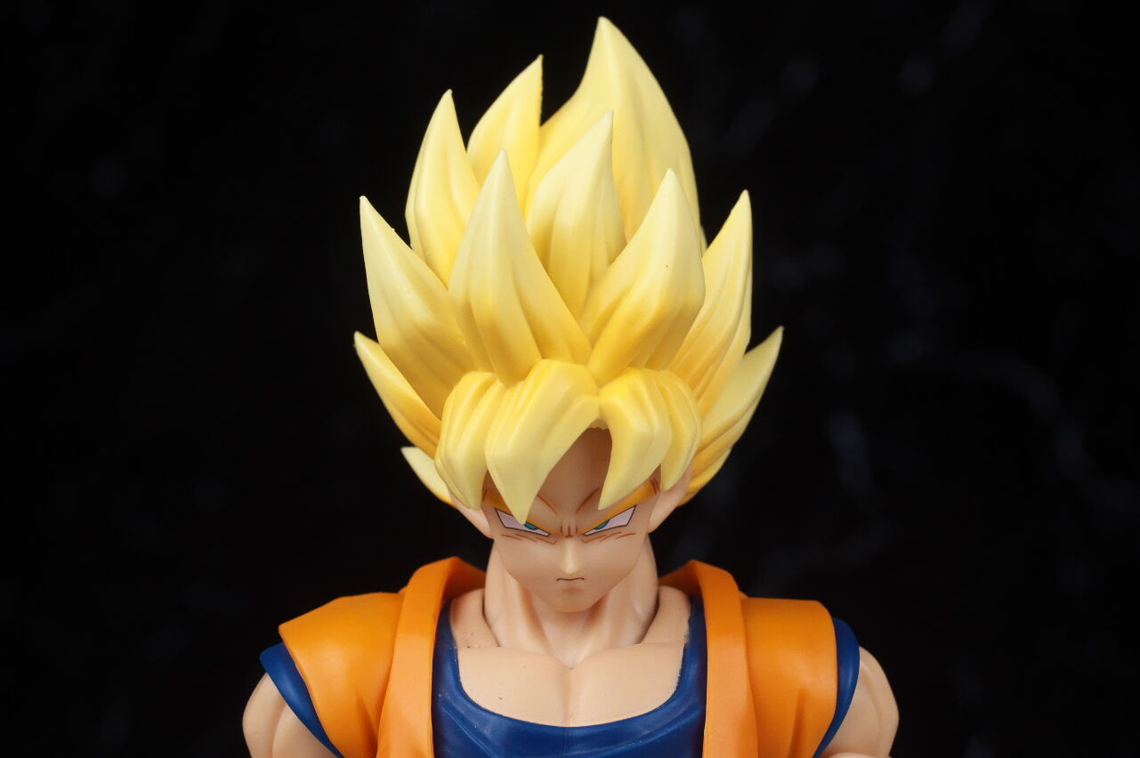 S.H.Figuarts用 孫悟空スパーサイヤ人2 ヘッドパーツ S.H.Figuarts