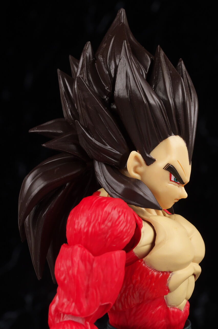 初期 ベジータ フィギュア/赤髪 茶髪 I made a Red Hair Vegeta