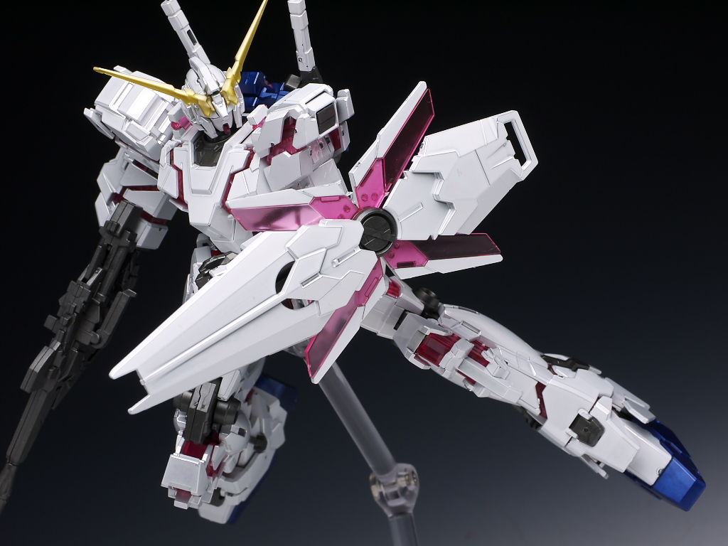 Hguc ユニコーンガンダム デストロイモード チタニウムフィニッシュ レビュー はっちゃか Hguc ユニコーンガンダム デストロイモード チタニウムフィニッシュ レビュー はっちゃか