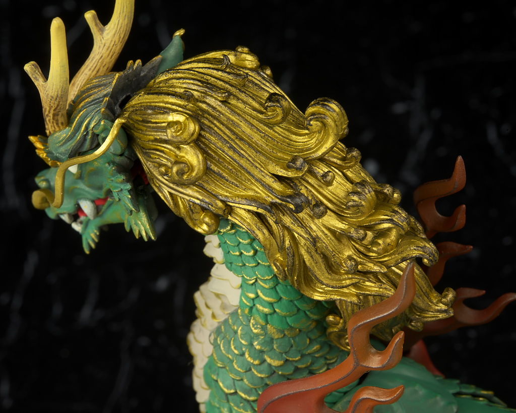 タケヤ式自在置物 麒麟 着彩版 レビュー : はっちゃか