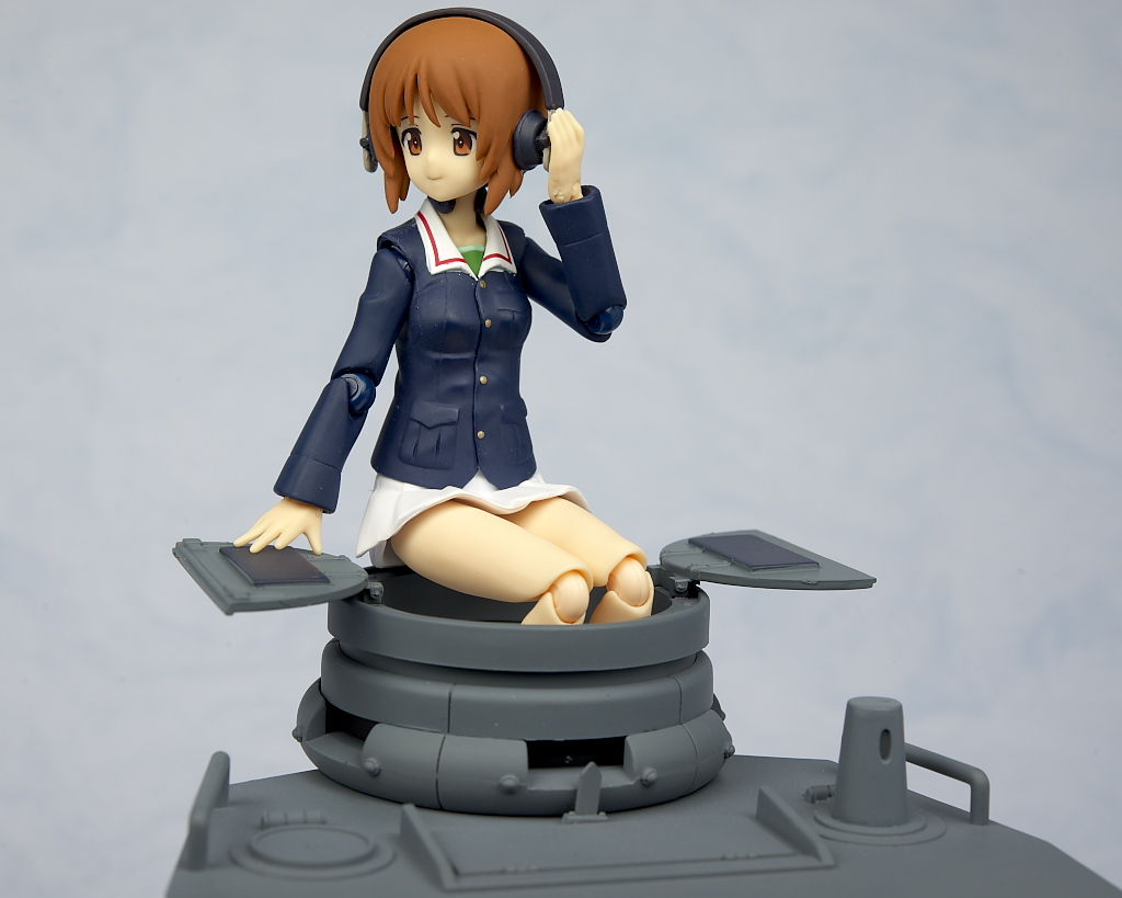 【中古】開封)figma 西住みほ[18][240018379405] figma 西住みほ 制服ver.