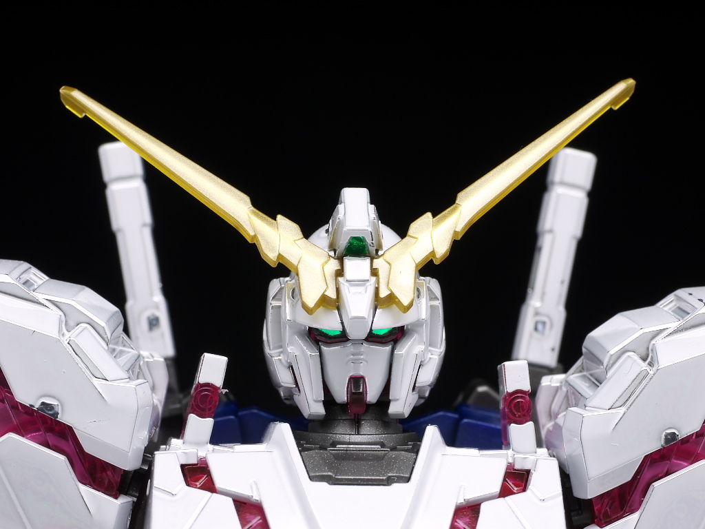 Hguc ユニコーンガンダム デストロイモード チタニウムフィニッシュ レビュー はっちゃか Hguc ユニコーンガンダム デストロイモード チタニウムフィニッシュ レビュー はっちゃか
