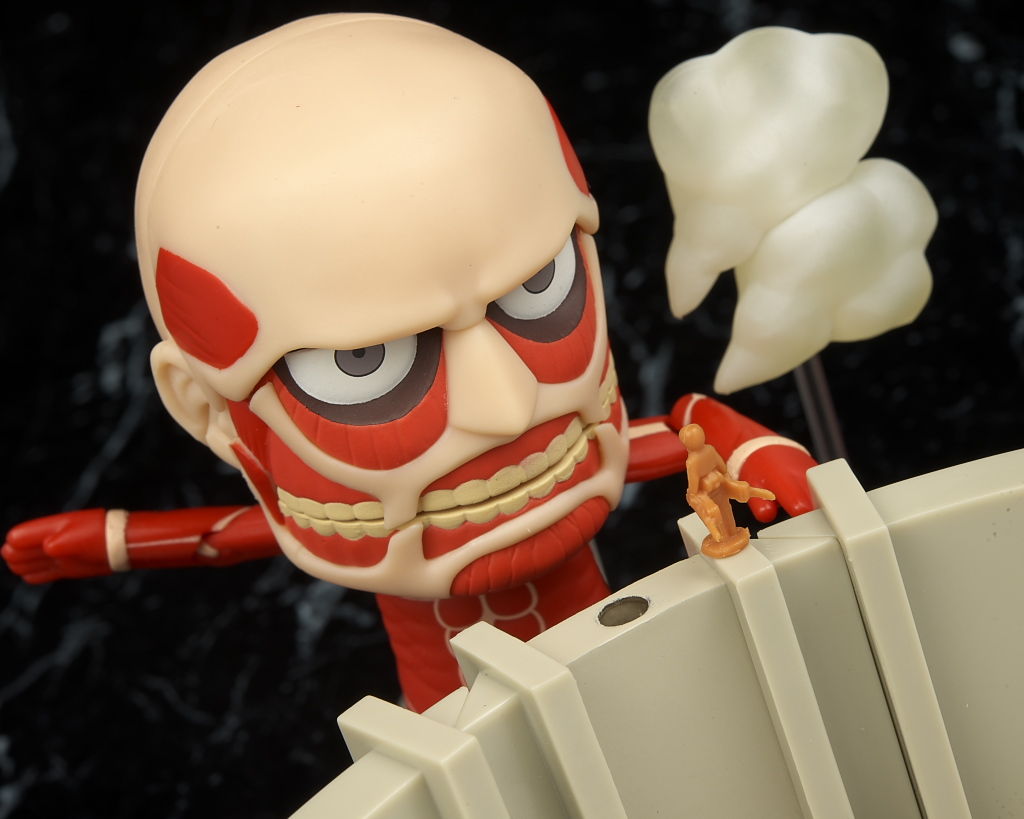 ねんどろいど 超大型巨人 進撃のプレイセット レビュー はっちゃか ねんどろいど 超大型巨人 進撃のプレイセット レビュー はっちゃか