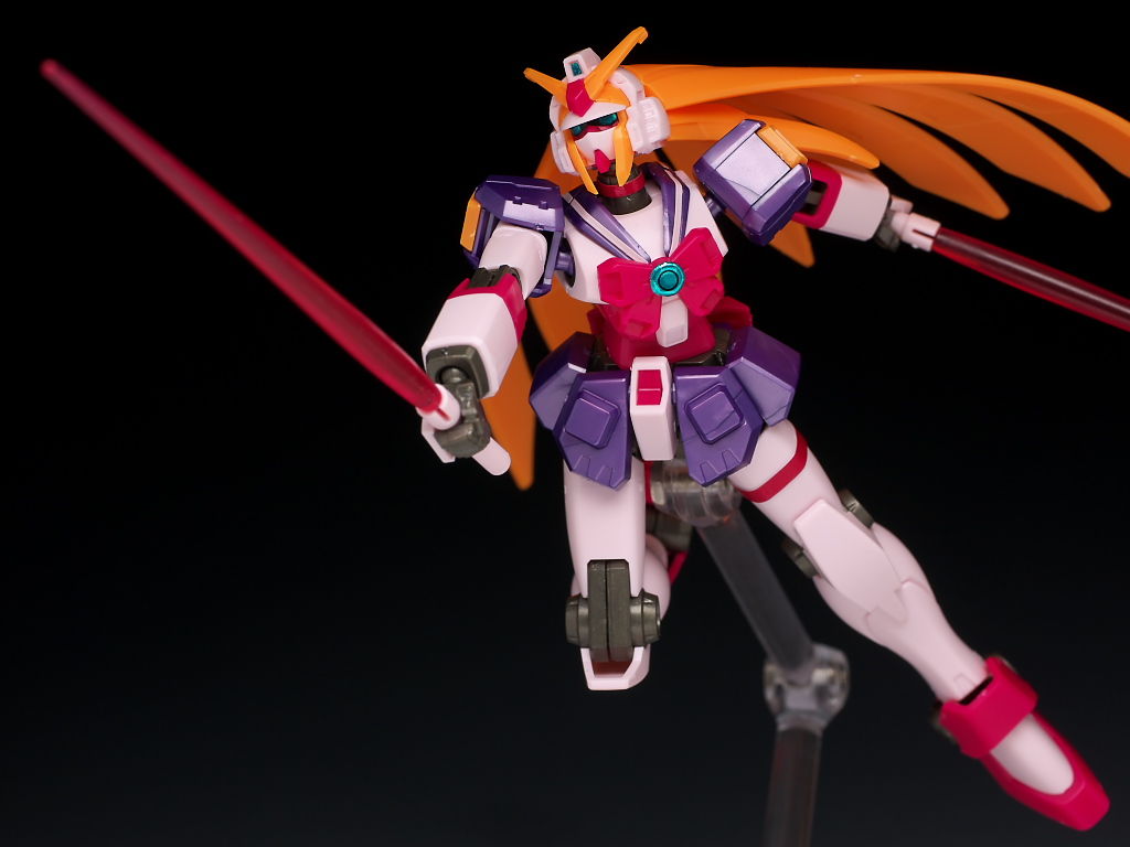 HGFC ノーベルガンダム バーサーカーモード レビュー : はっちゃか