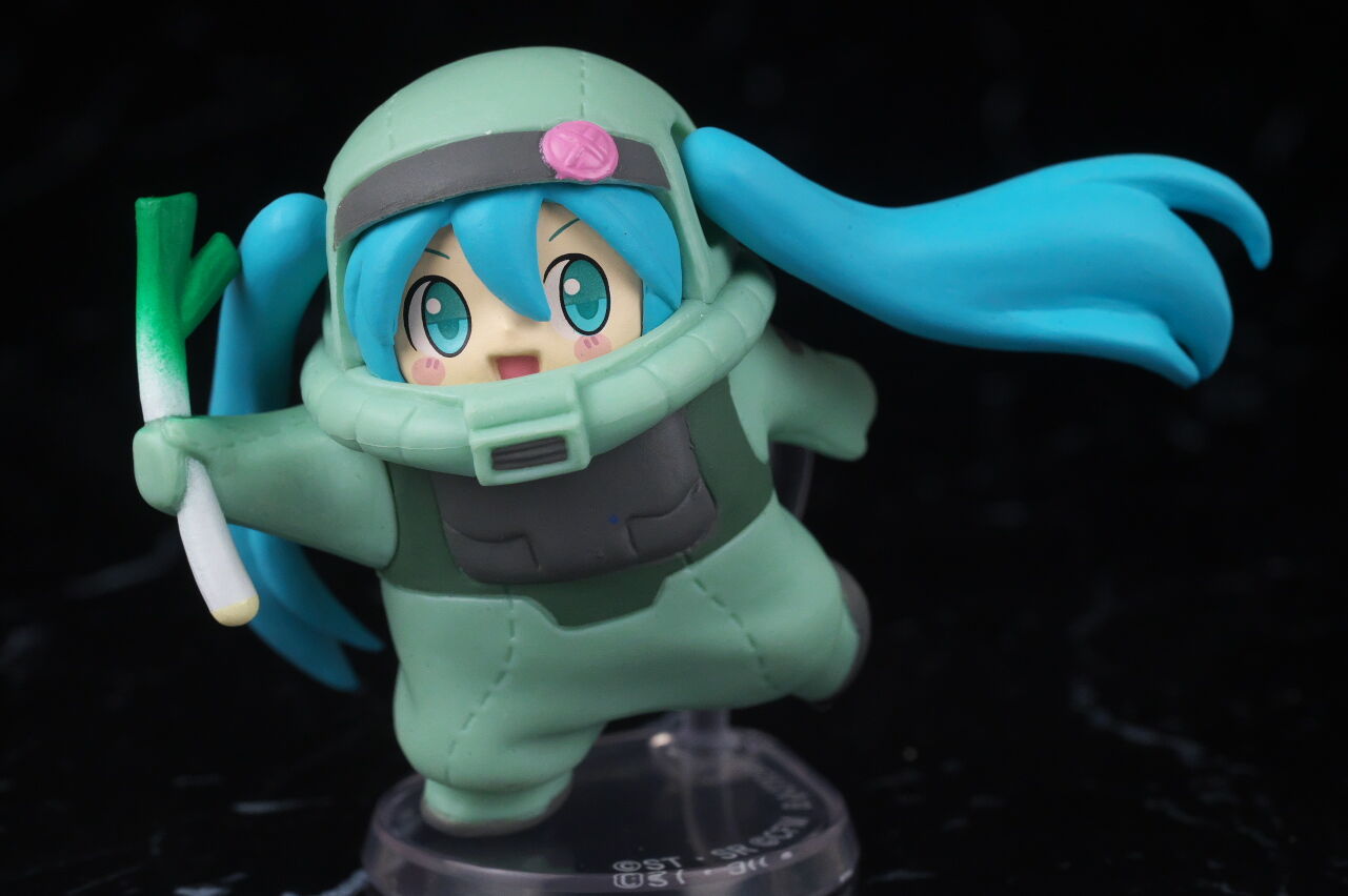 ガンダム45周年×初音ミク フィギュア ザクぐるみ 初音ミク8点
